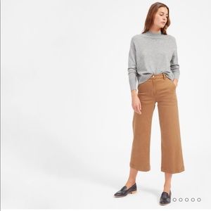Everlane Cashmere Crop Mockneck